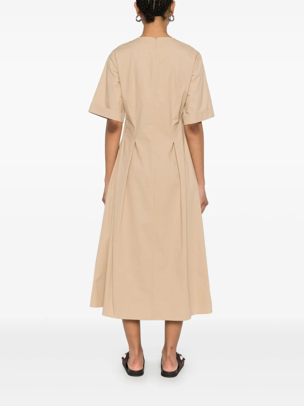 Antonelli Milano midi-jurk Beige