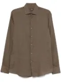 Zegna linen shirt - Brown