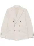 Tagliatore double-breasted blazer - Neutrals