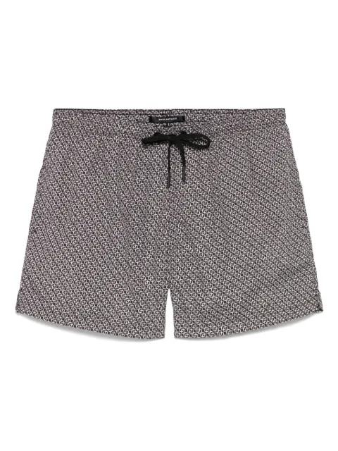 Tagliatore geometric-print swim shorts