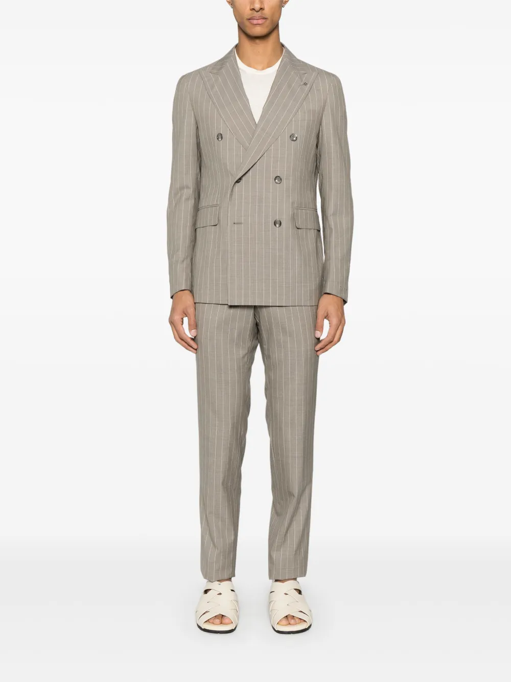 Tagliatore virgin wool suit | Double  Breasted Suits | Image 2
