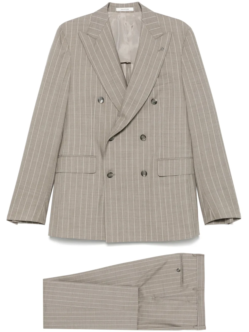 Tagliatore virgin wool suit | Grey | Image 1
