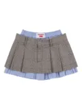 Charles Jeffrey Loverboy Aberdeen mini skirt - Neutrals