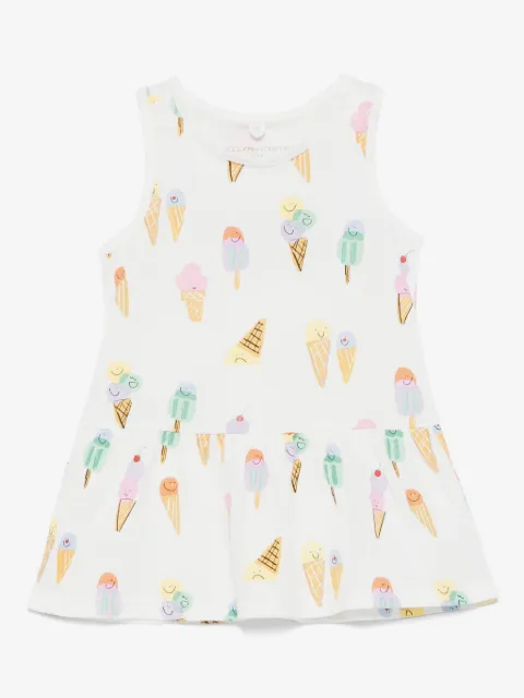 Stella McCartney Kids robe à imprimé Icecream