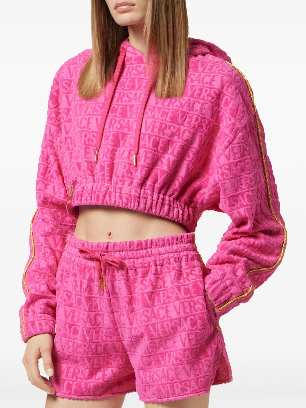 Versace I Love Baroque hoodie Roze