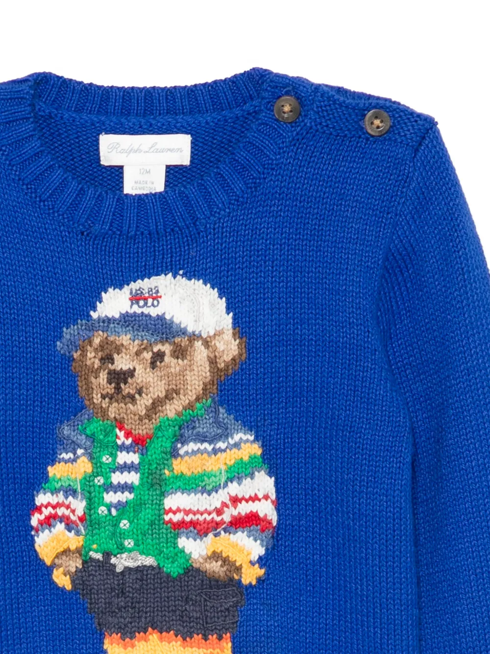 POLO RALPH LAUREN KIDS Polo Bear trui Blauw