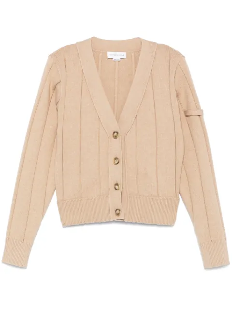 Victoria Beckham cardigan à design nervuré