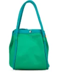 Hermès Pre-Owned 2007-2024 Toile Lindy Beach Bag GM tote bag - Green