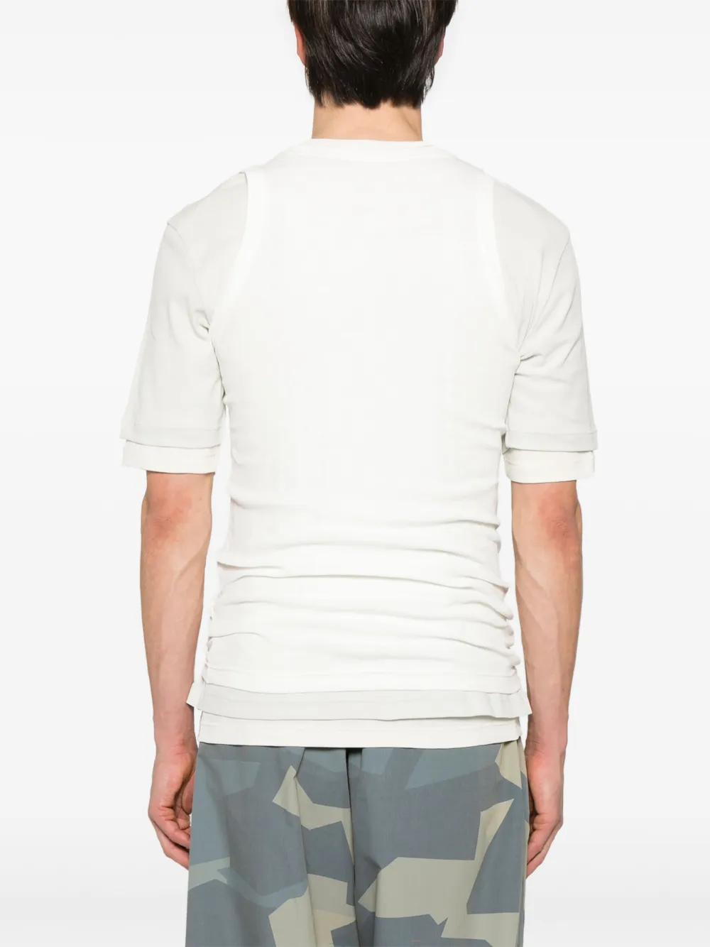 Jil Sander Drie T-shirts met korte mouwen Wit