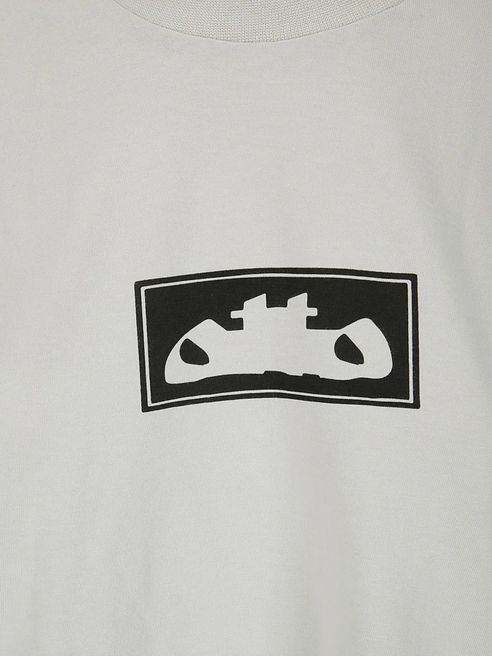 Ottolinger T-shirt met logoprint met lange mouwen Grijs