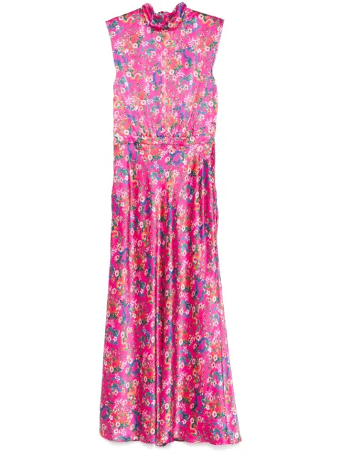 Saloni vestido midi Fleur