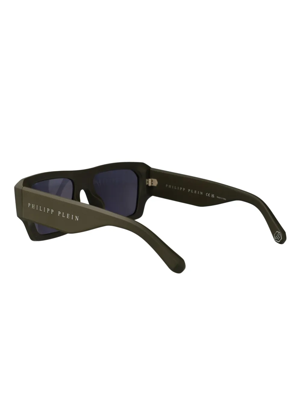 Philipp Plein Eyewear SPP144CO2X MATTE GREEN Groen