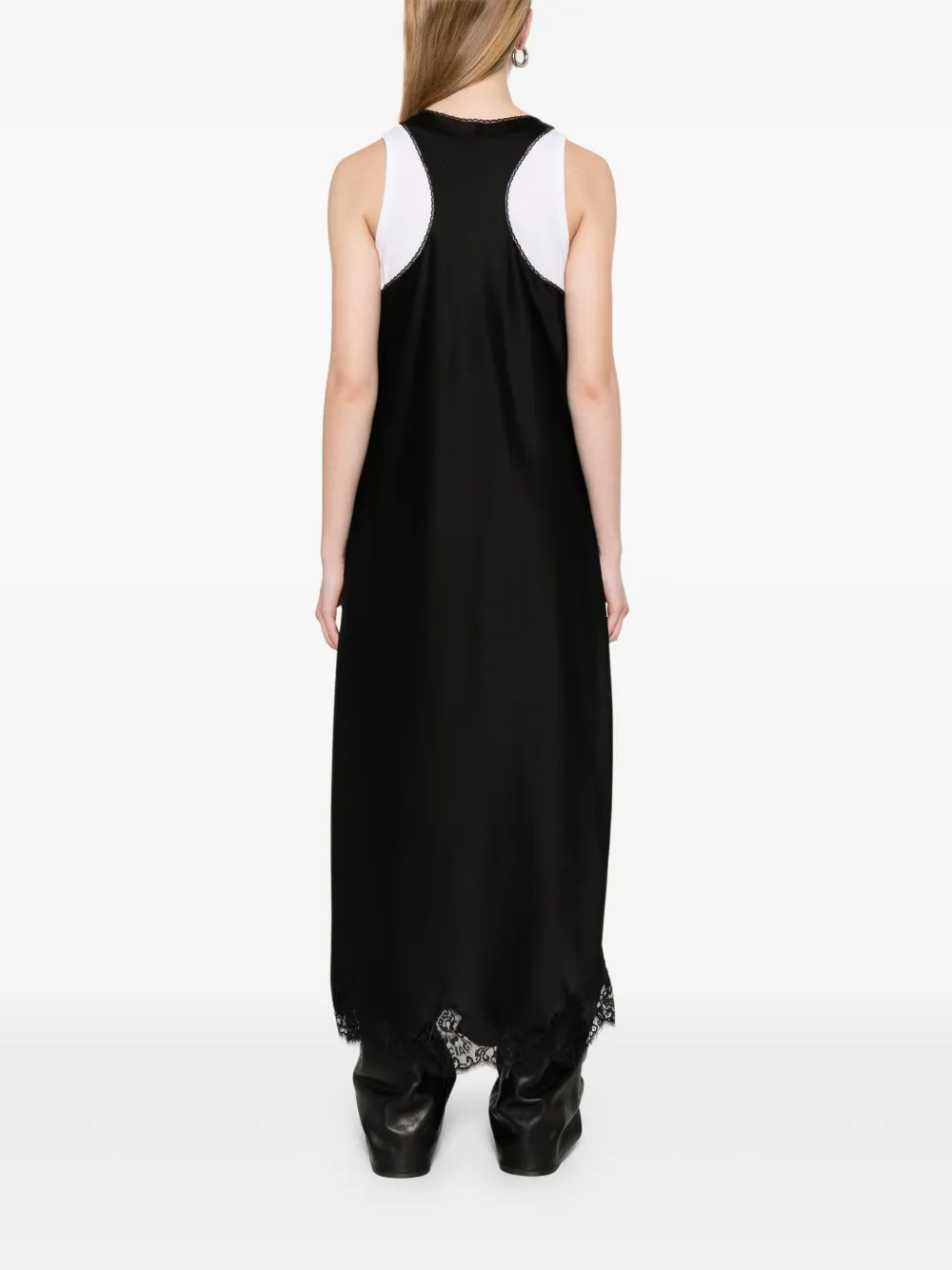 Balenciaga Satin Midi Dress