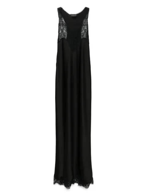 Balenciaga satin midi dress