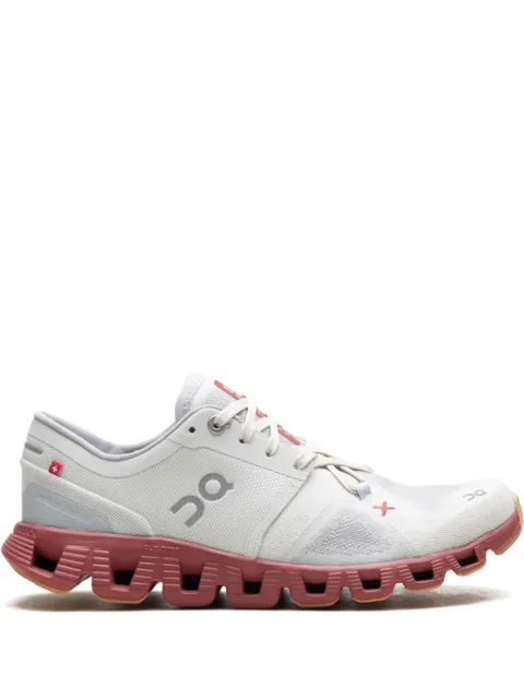 On Running Cloud X 3  "Ice/Auburn" sneakers