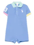 POLO RALPH LAUREN KIDS Polo Pony romper - Blue
