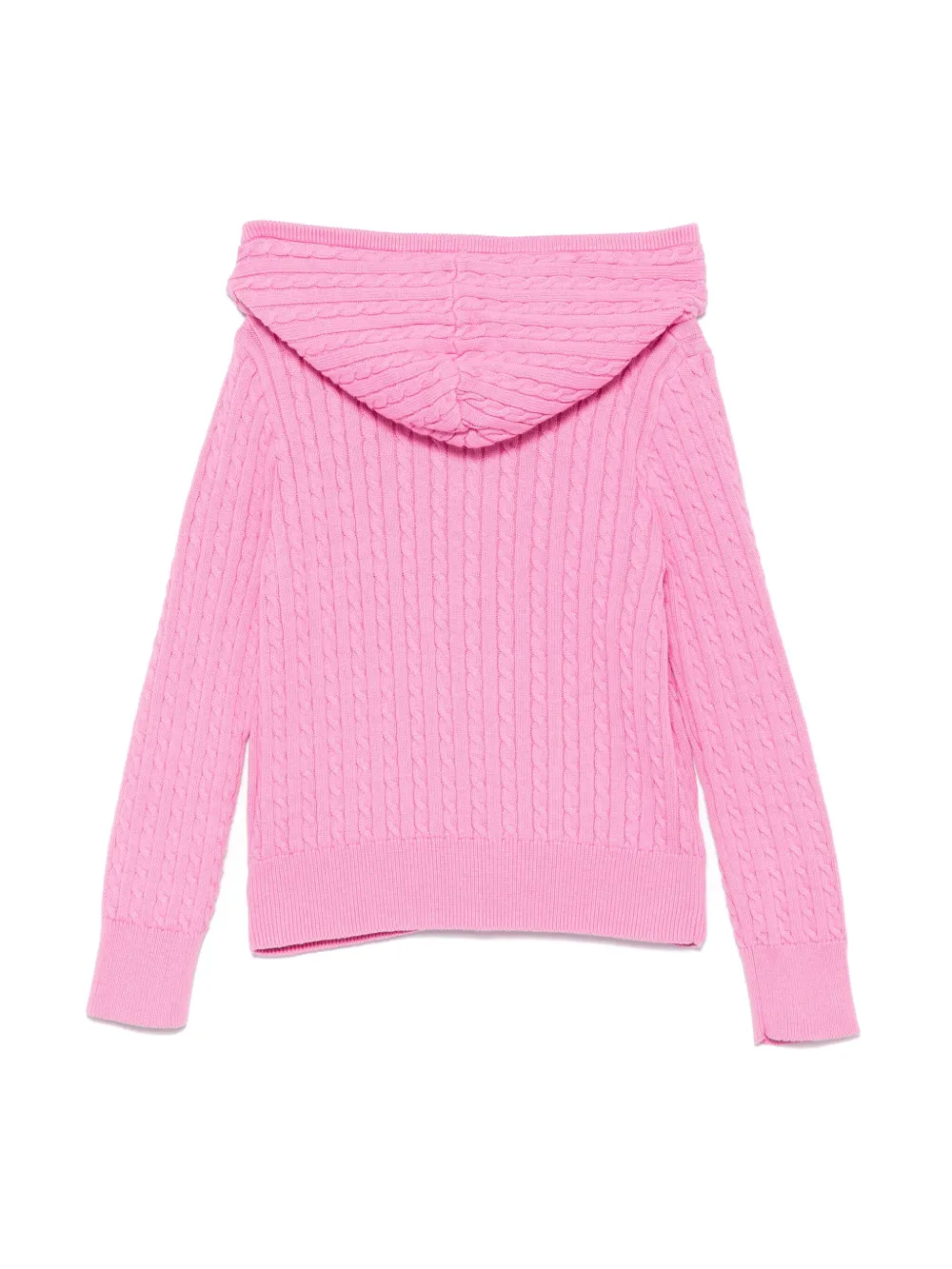 POLO RALPH LAUREN KIDS Kabelgebreid vest - Roze