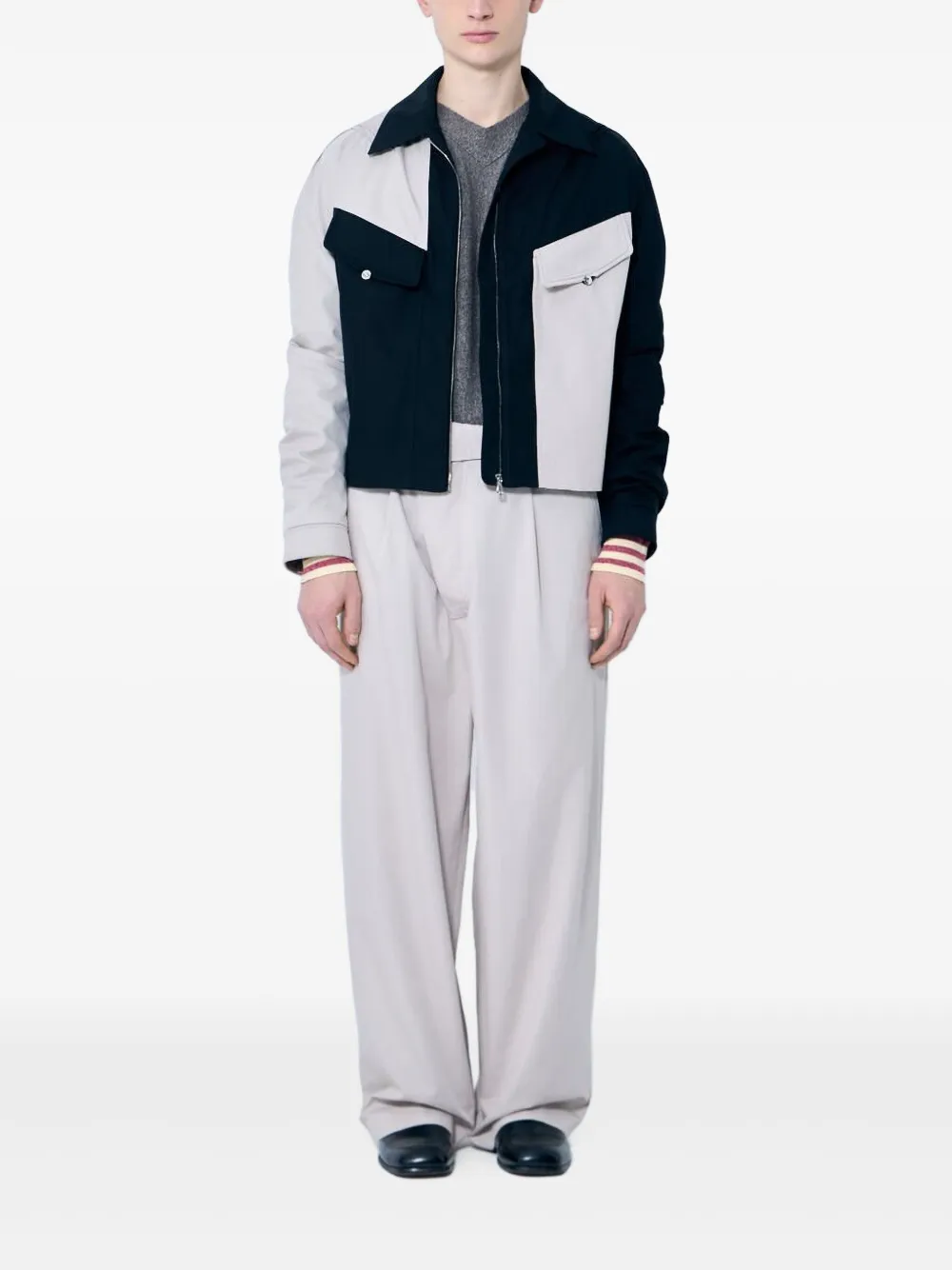 Kiko Kostadinov Ostro Sweater In Grey