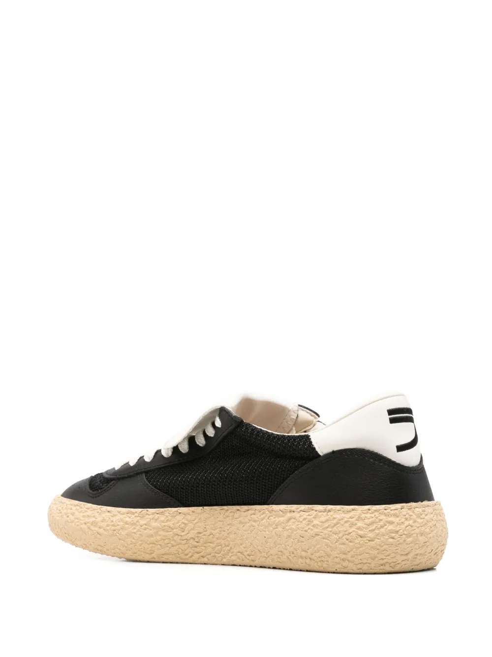 Puraai logo-embroidered sneakers Black