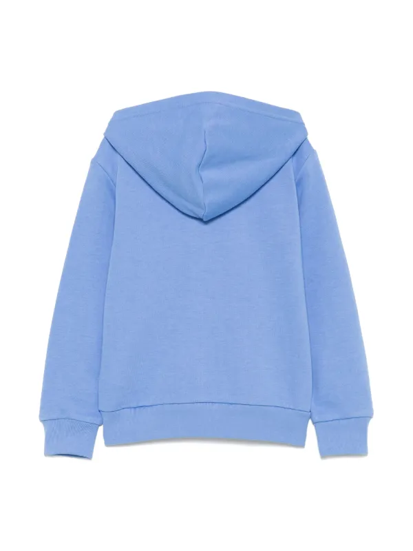 POLO RALPH LAUREN KIDS Polo Pony-motif Hoodie | Blue | FARFETCH
