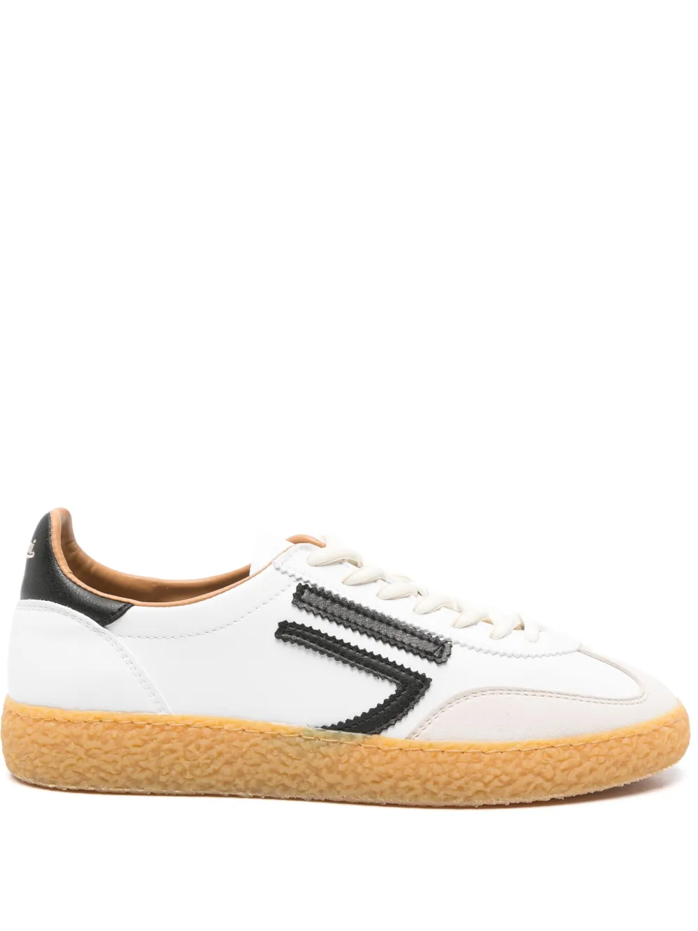 Puraai logo-embroidered sneakers White