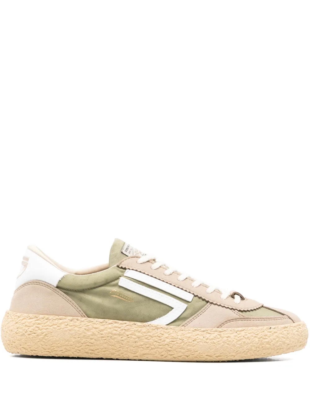 Puraai panelled sneakers Neutrals