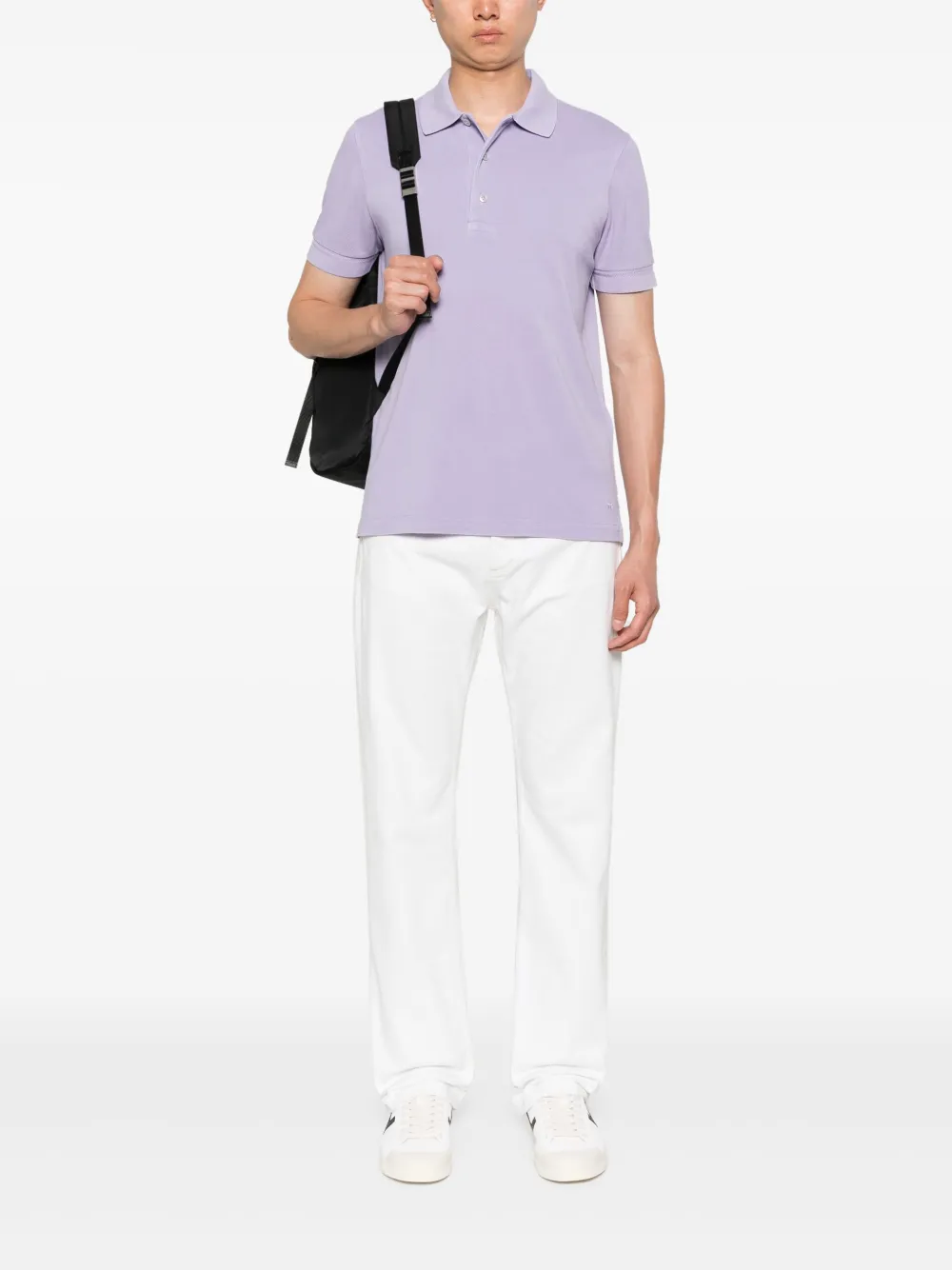 TOM FORD Poloshirt met korte mouwen - Paars