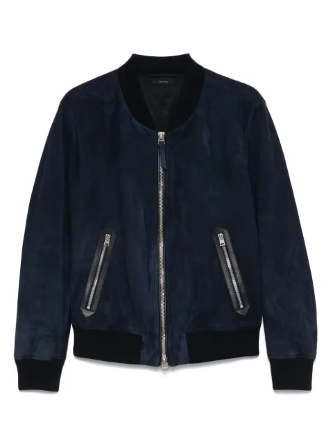 TOM FORD leather bomber jacket 