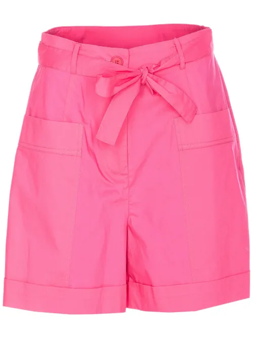 LIU JO short en coton - Rose - LIU JO - Modalova