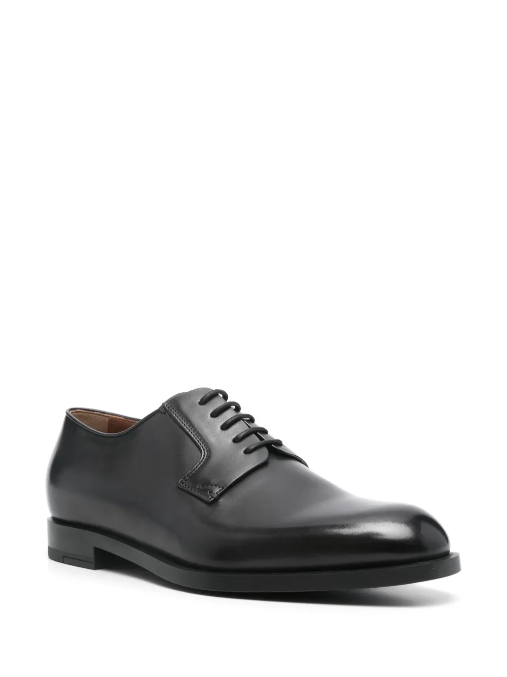 Zegna Leren Oxford schoenen - Zwart