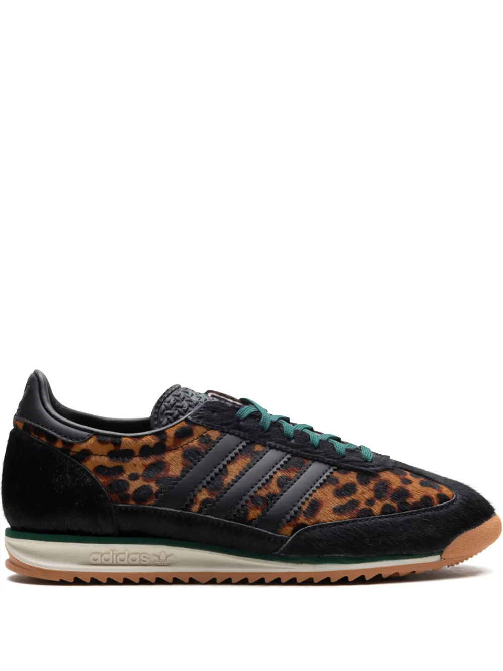 Adidas SL 72 OG WMNS "Leopard Print Collegiate Green" Black