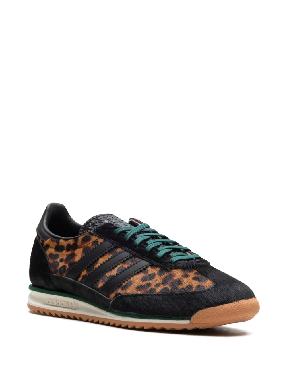 adidas SL 72 OG WMNS "Leopard Print Collegiate Green" Black