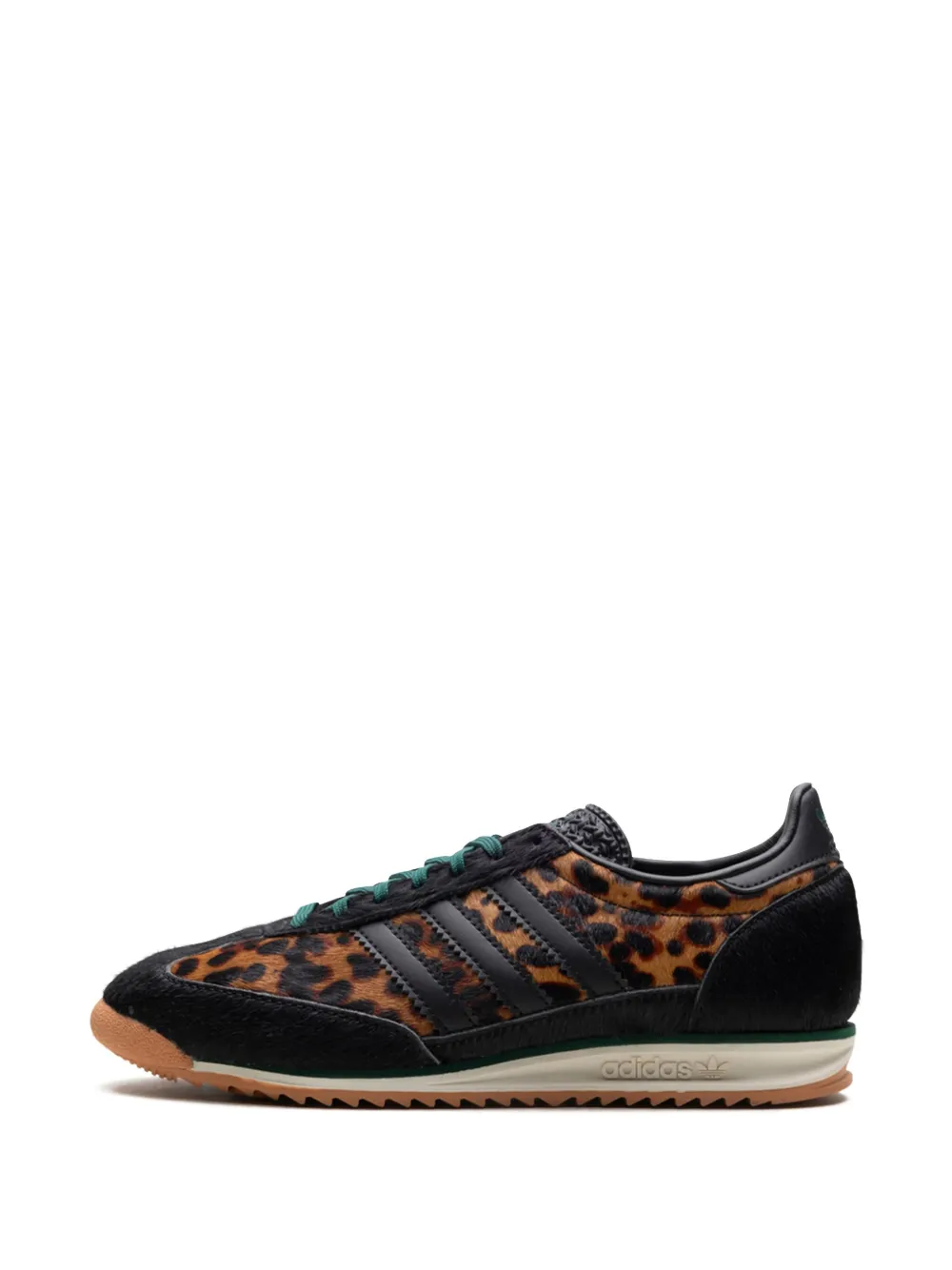 adidas SL 72 OG WMNS "Leopard Print Collegiate Green" Black