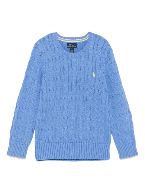 POLO RALPH LAUREN KIDS cable-knit sweater