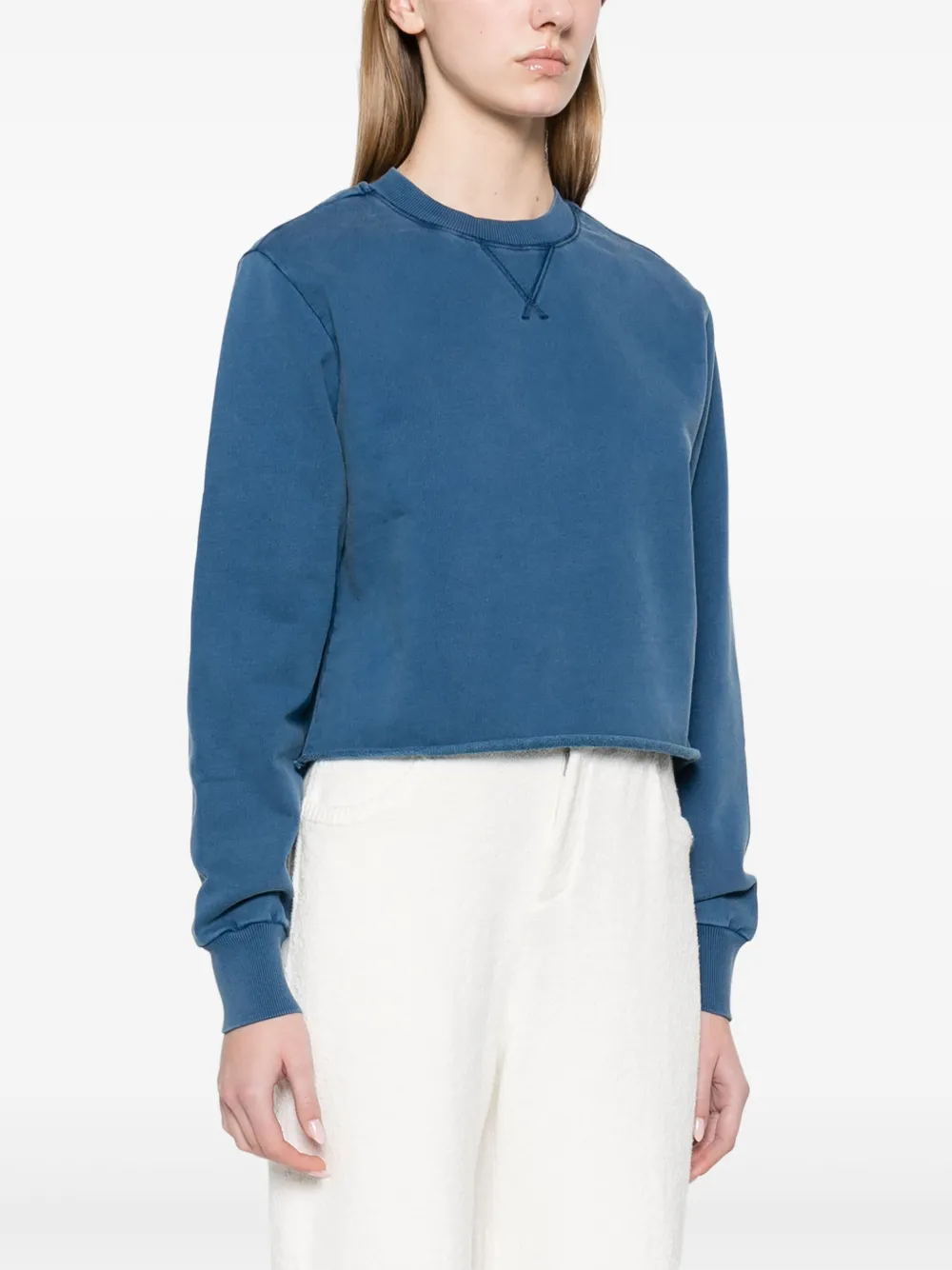 A.P.C. Label F sweater Blauw