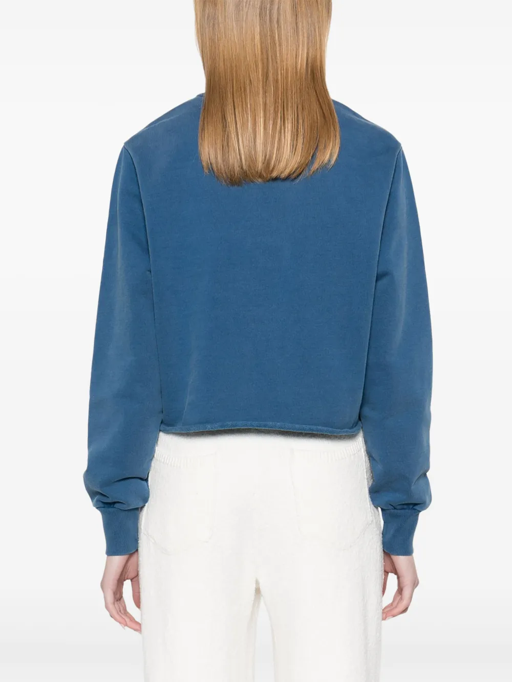 A.P.C. Label F sweater Blauw