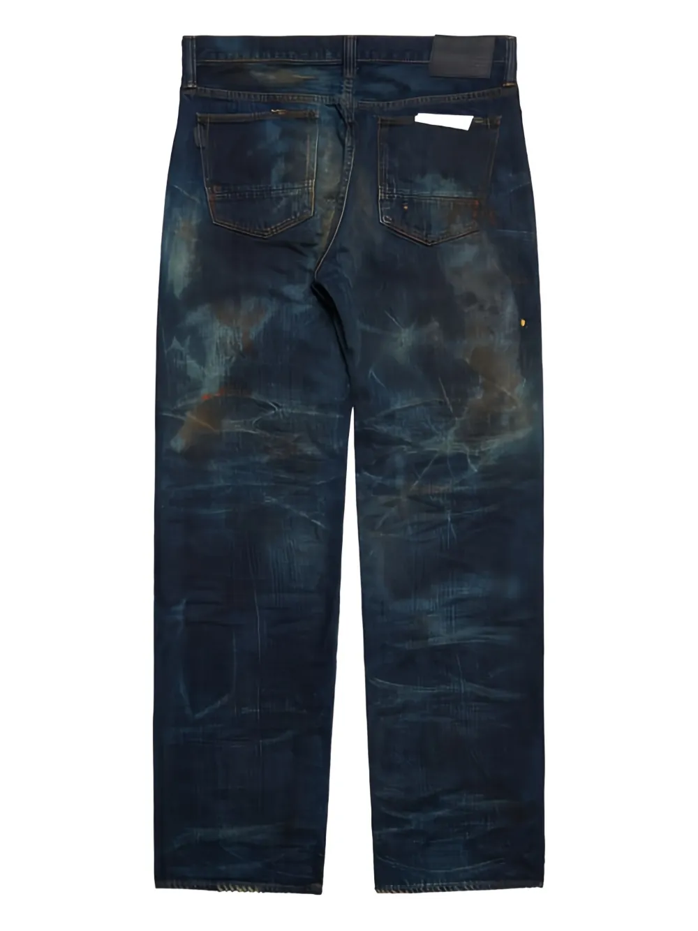 Mastercraft Union Sabi faded jeans - Blauw