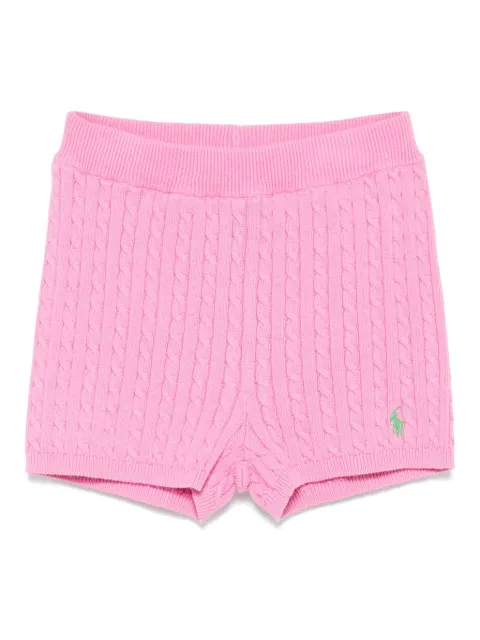 POLO RALPH LAUREN KIDS Shorts mit Zopfmuster