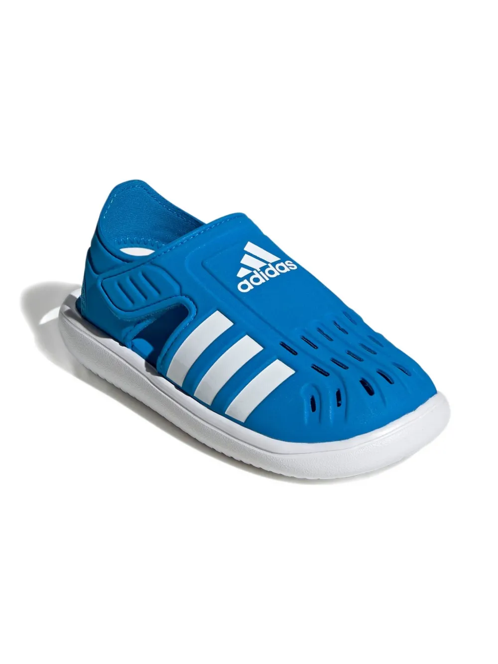 Adidas Kids logo-print "Blue Rush" sandals