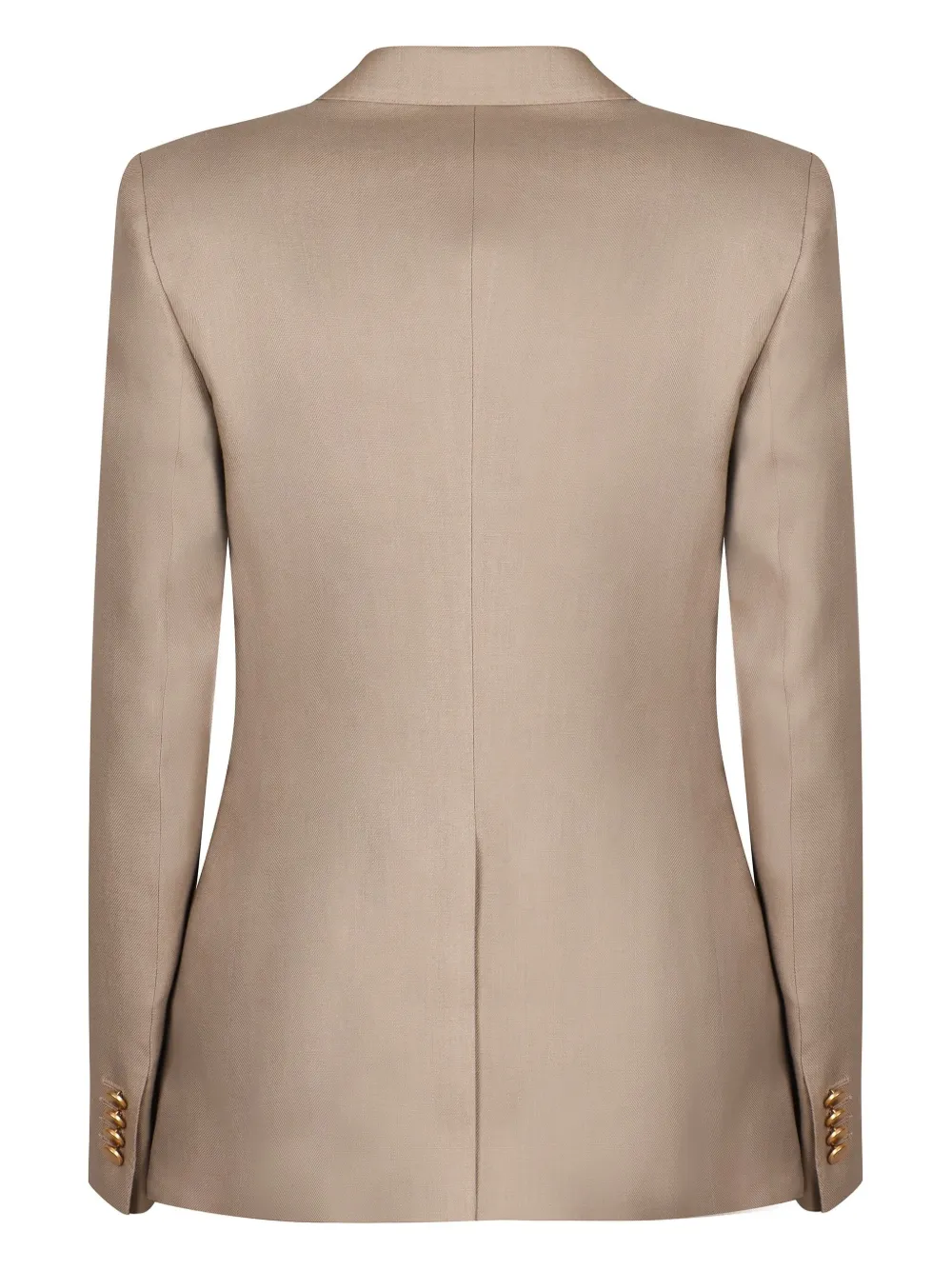 Tagliatore Colbert met dubbele rij knopen Beige