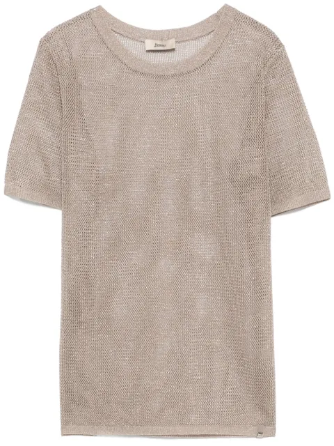 Herno playera de tejido flojo