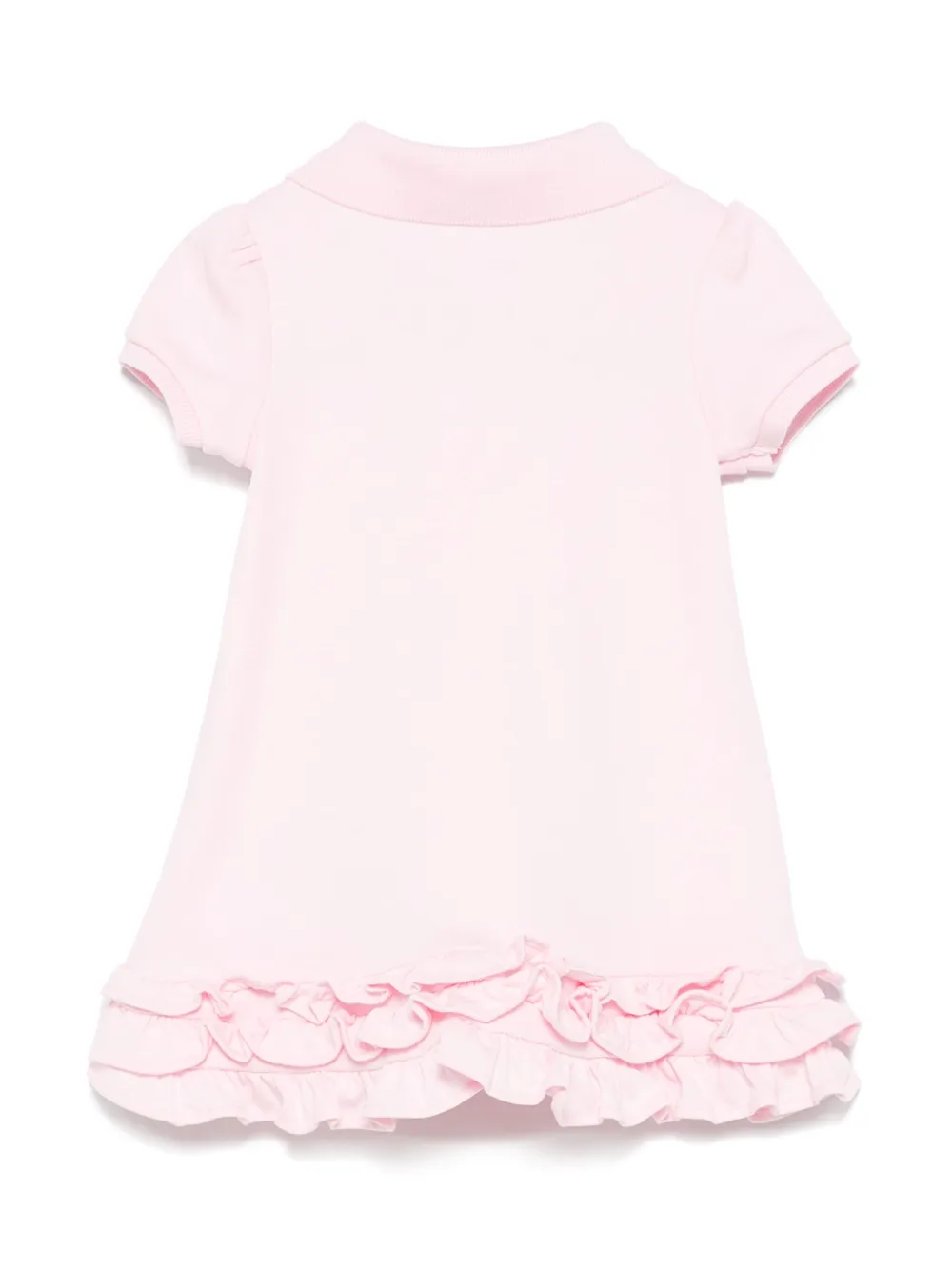 POLO RALPH LAUREN KIDS Jurk met ruches - Roze