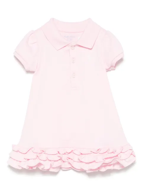 POLO RALPH LAUREN KIDS ruffled-hem dress
