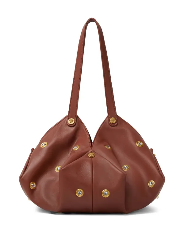 Versace Protea ショルダーバッグ | ブラウン | FARFETCH JP Versace Protea ショルダーバッグ | ブラウン | FARFETCH JP