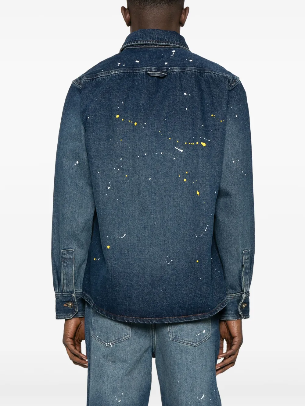 A.P.C. Basile shirtjack Blauw
