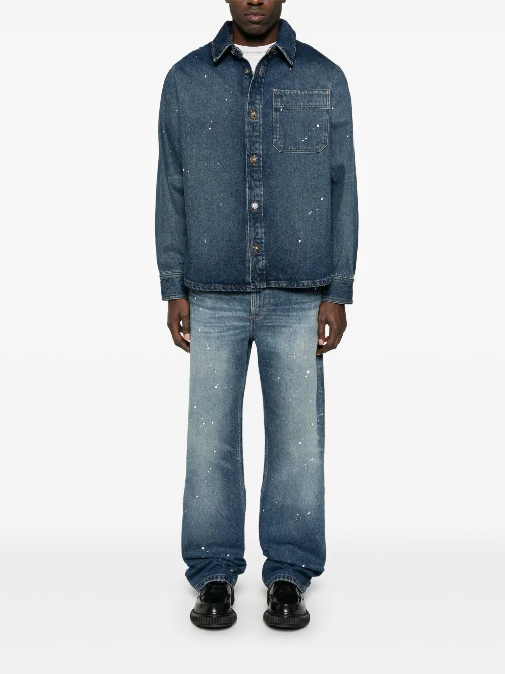 A.P.C. Basile shirtjack - Blauw