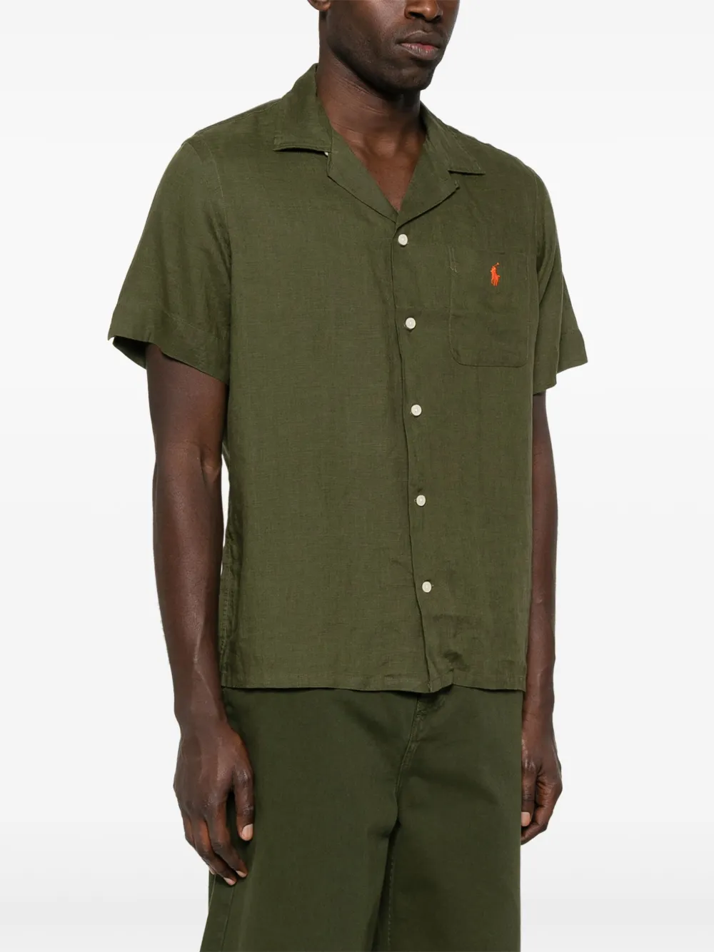Polo Ralph Lauren Linnen overhemd Groen