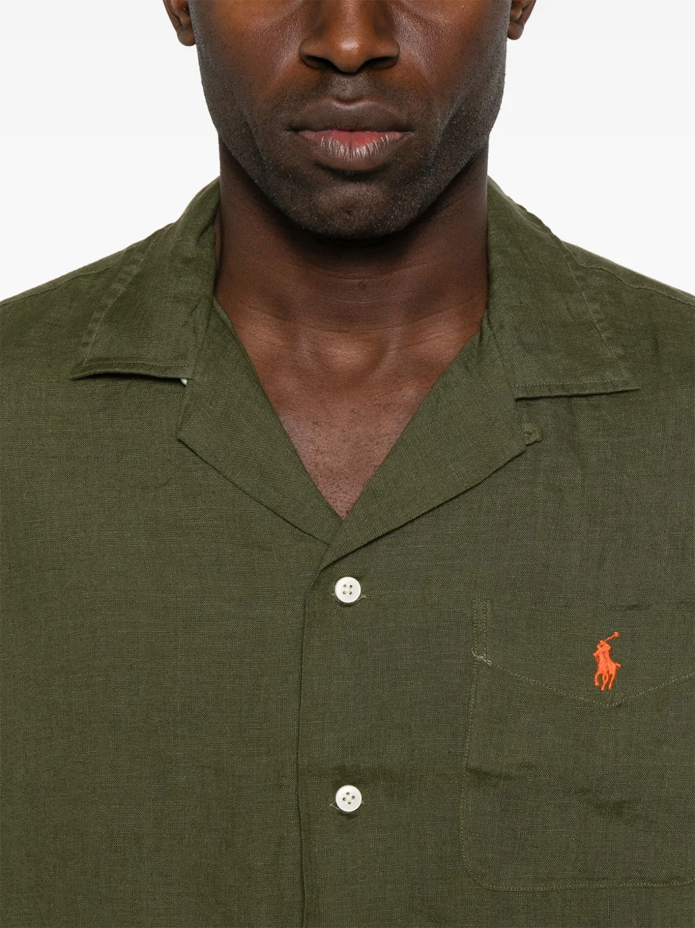Polo Ralph Lauren Linnen overhemd Groen