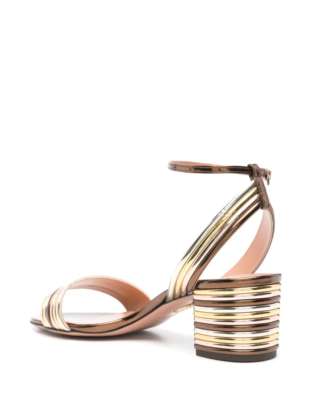 Aquazzura 50mm Sundance sandals Gold