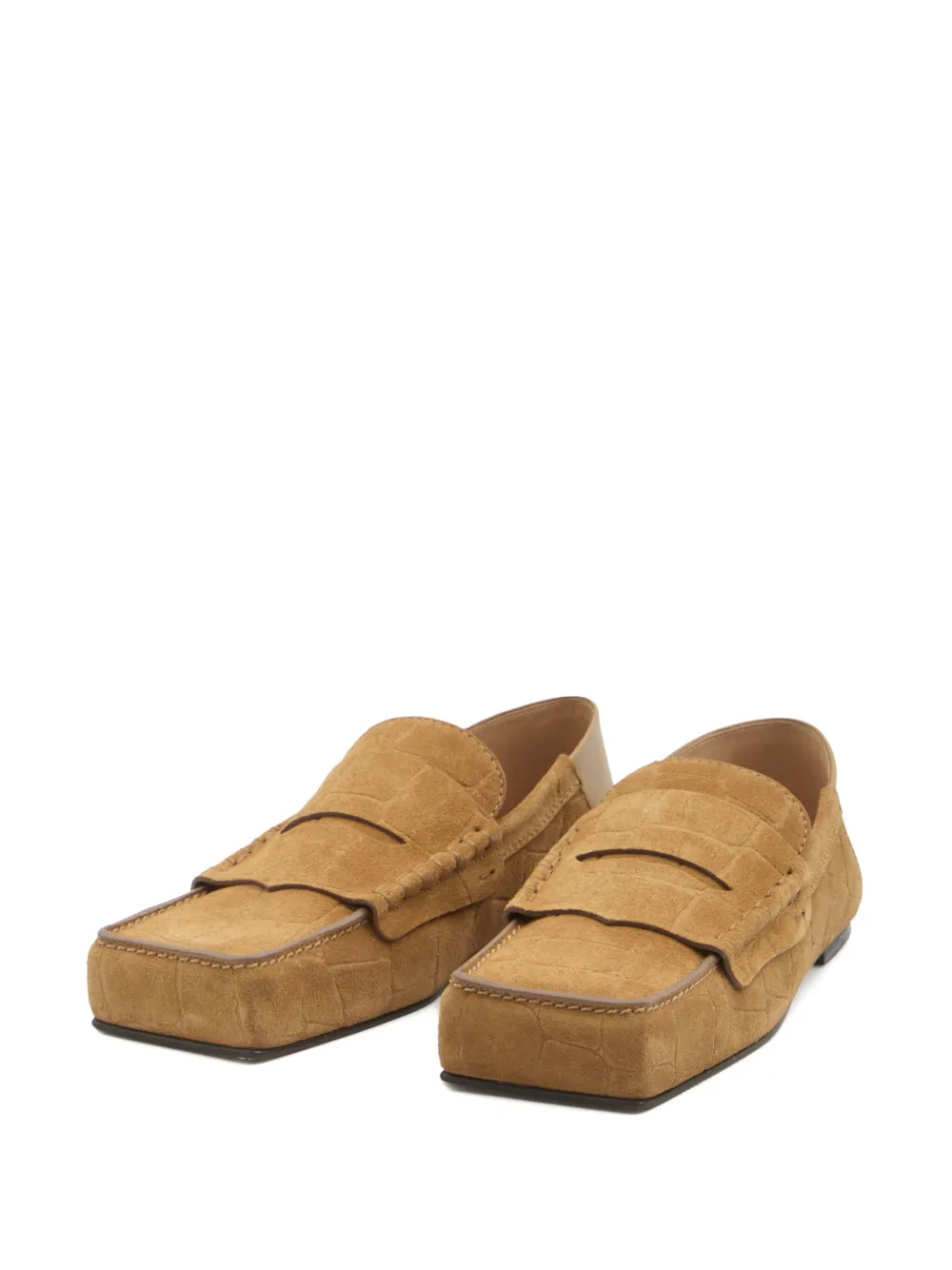 Jacquemus Carré loafers - Bruin